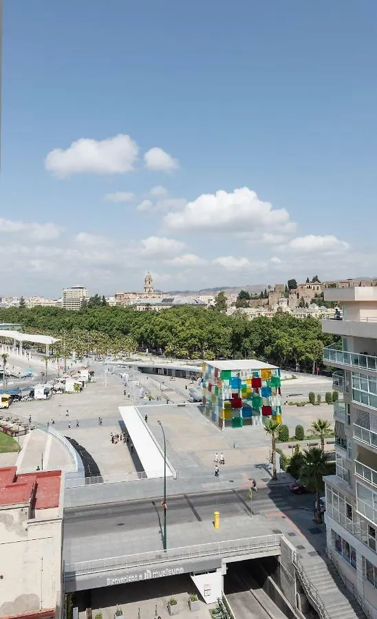 Wonderful Malagueta Pompidou Apartment Malaga 0*,  Spain
